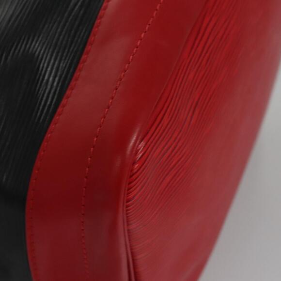 LOUIS VUITTON Epi Noe Shoulder Bag Bicolor Black Red M44017 - Picture 10 of 16